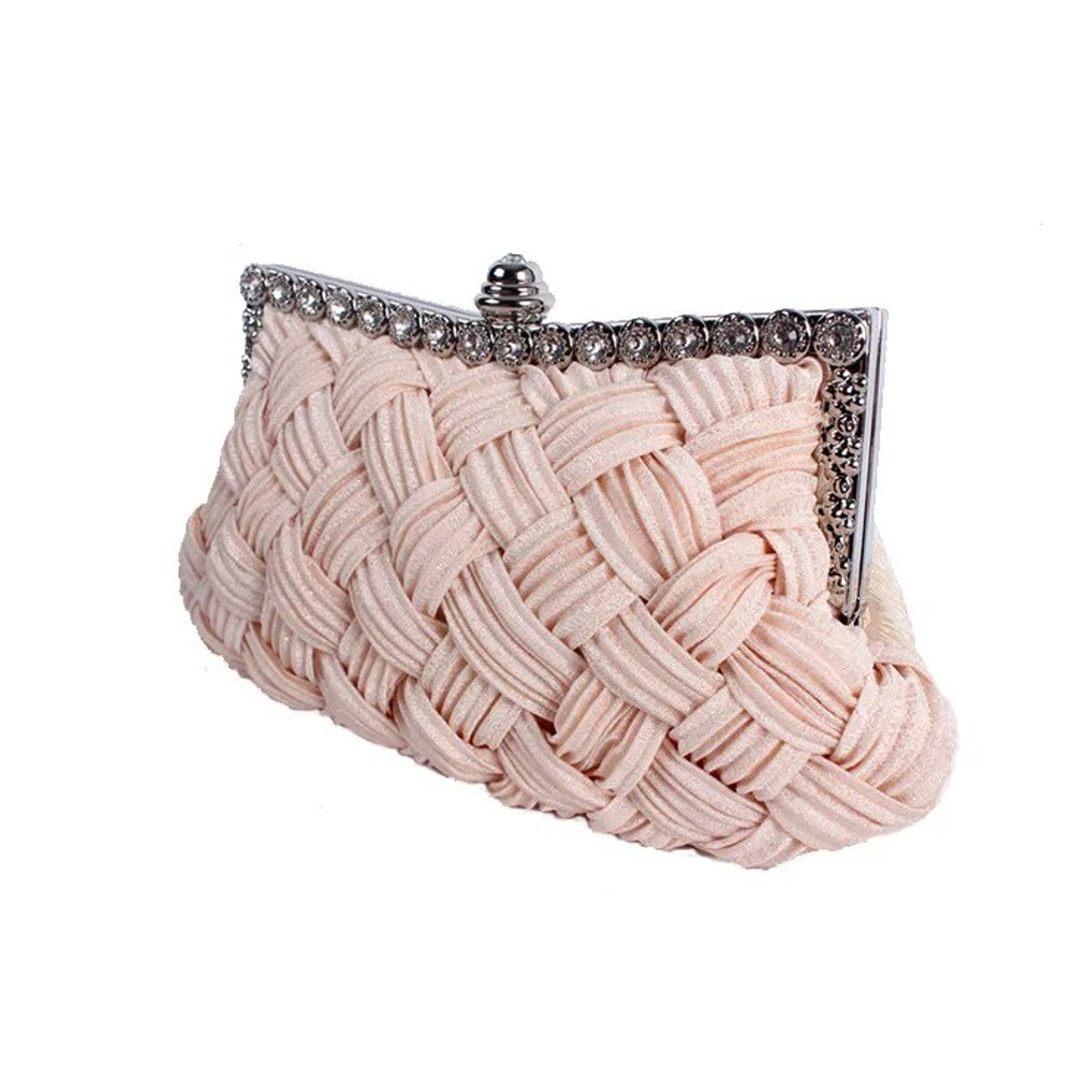 Retro Chic Woven Designer Clutch Montipi