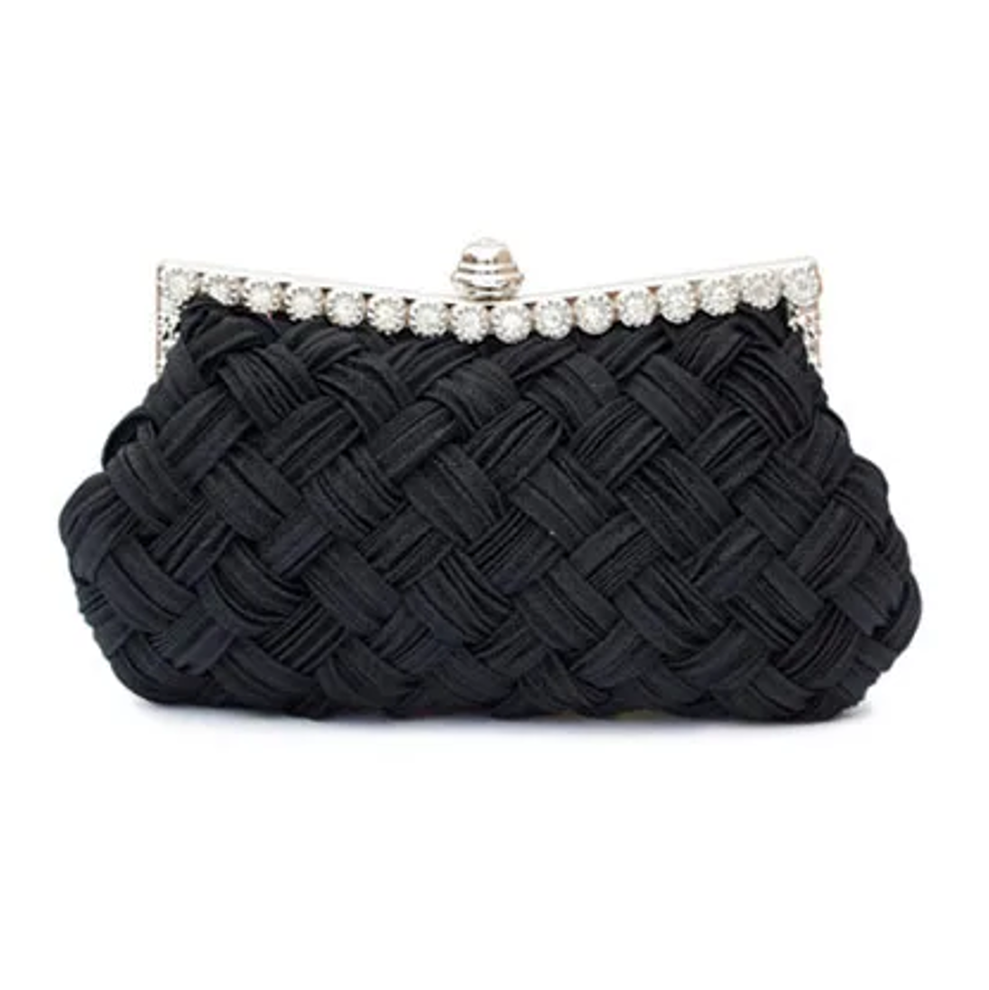 Retro Chic Woven Designer Clutch Montipi