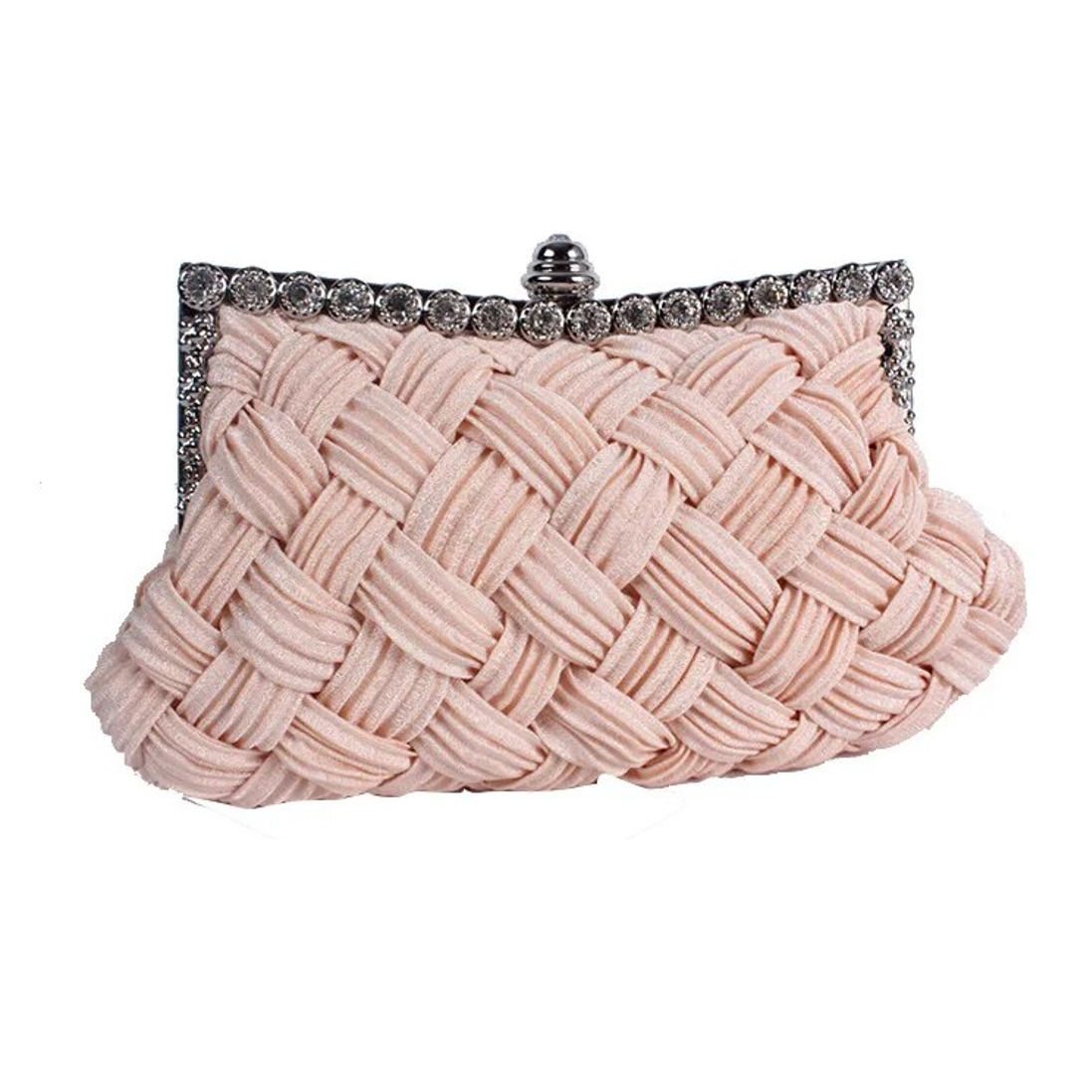 Retro Chic Woven Designer Clutch Montipi