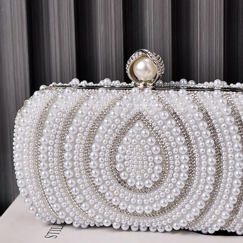Pearl Dream Elegance Clutch Bag