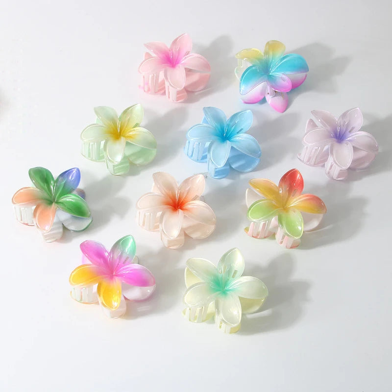 Frangipani Bloom Hair Clip