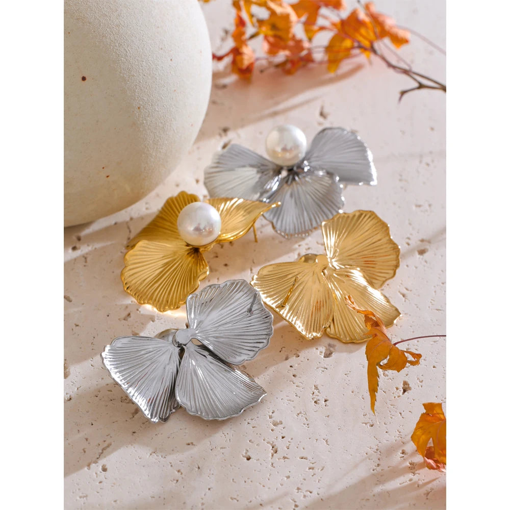 Orchid Statement Earrings