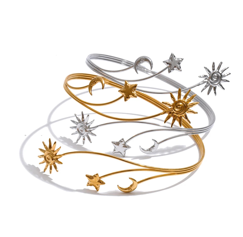 Celestial Boho Arm Cuff