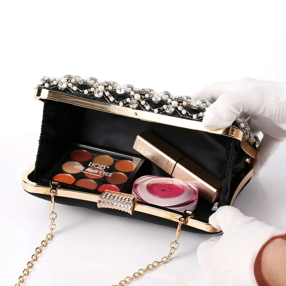 Charlene Boheme Beaded Clutch