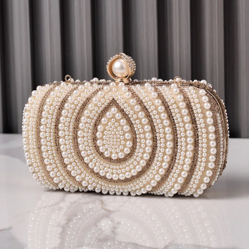 Pearl Dream Elegance Clutch Bag