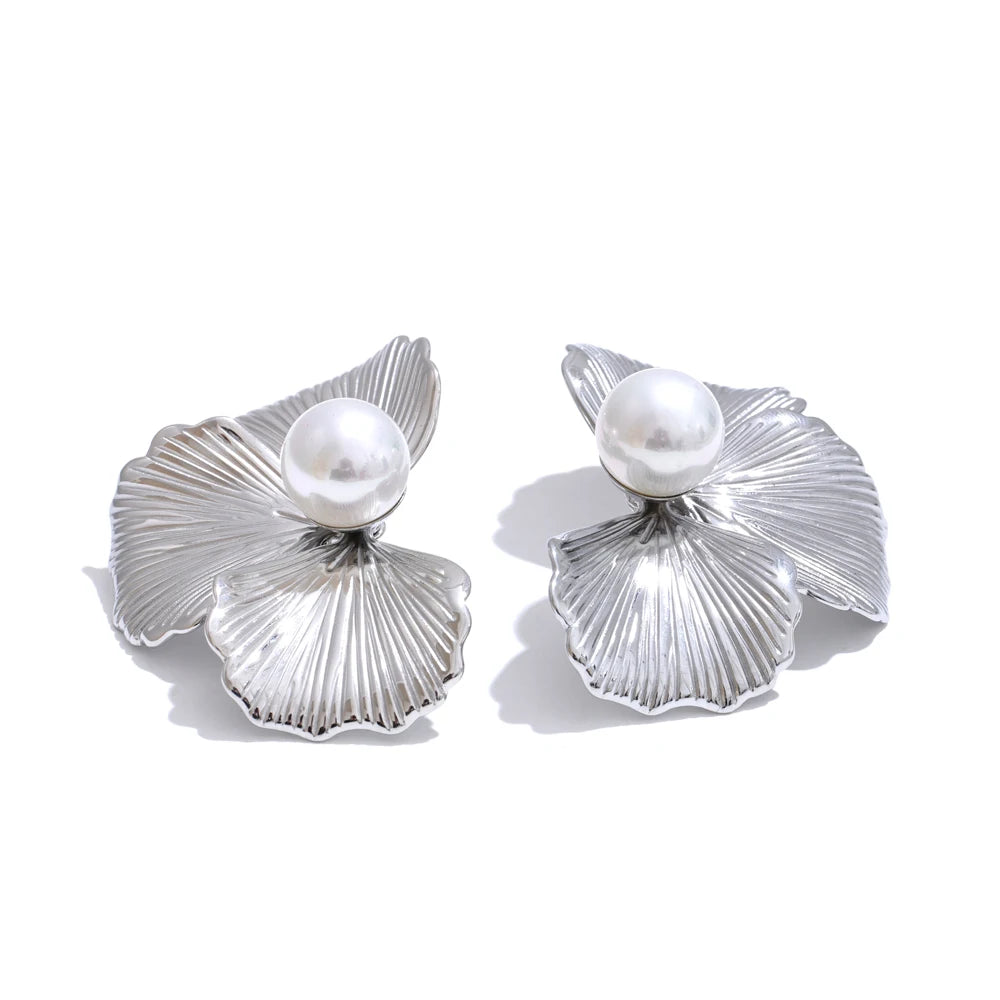 Orchid Statement Earrings