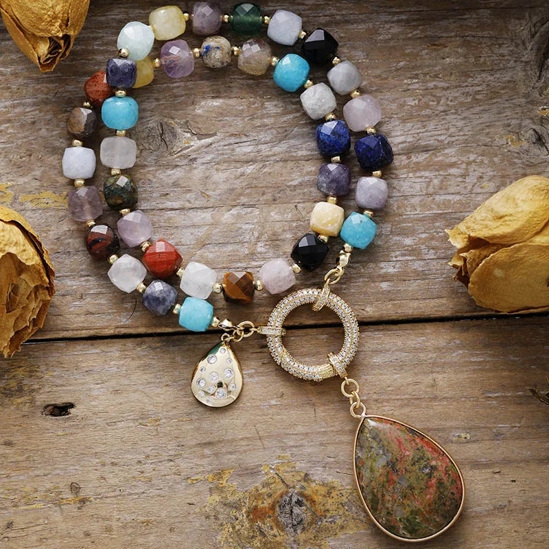 Seraphina Gemstone Necklace