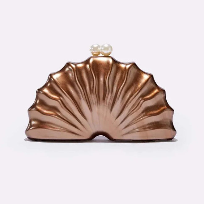 Nautilus Pearl Shell Clutch Bag