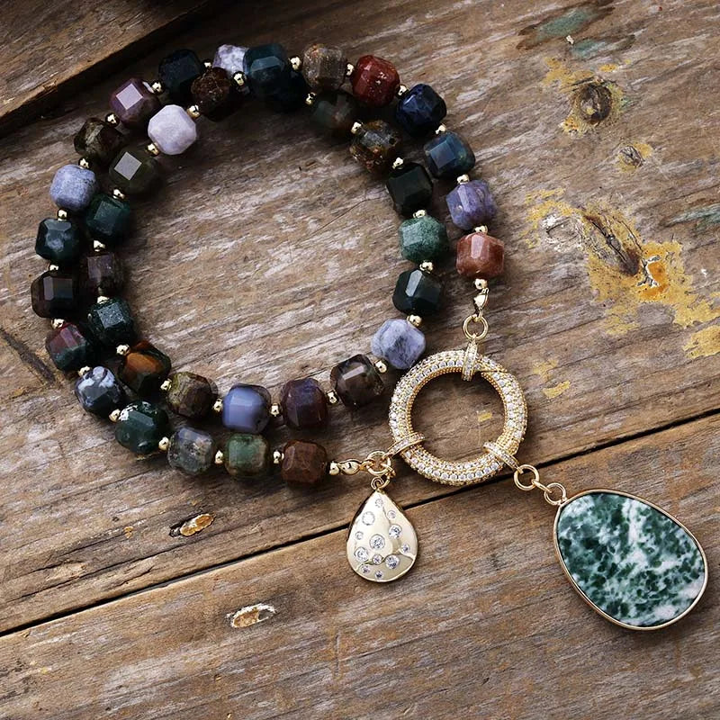 Seraphina Gemstone Necklace