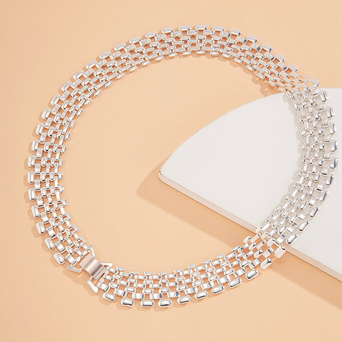 Statement Designer Chunky Chain Necklace Montipi