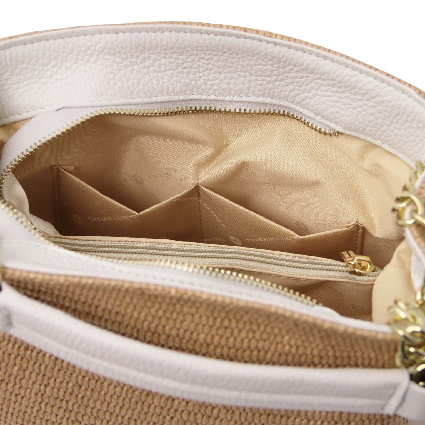 TL BAG Straw Effect Bucket bag Montipi