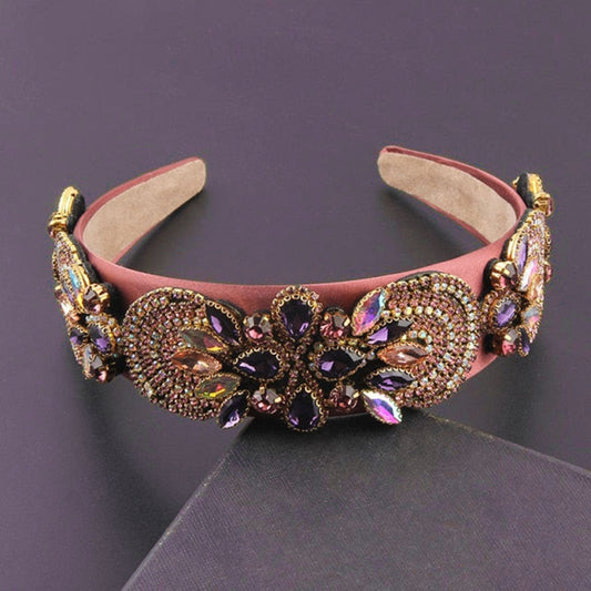 Tika Exuberant Eclectic Rhinestone Headband Montipi