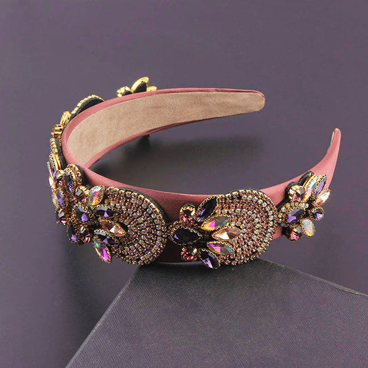 Tika Exuberant Eclectic Rhinestone Headband Montipi