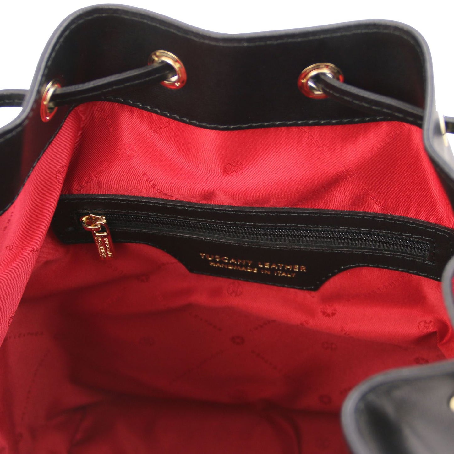 VITTORIA Leather Bucket Bag Montipi