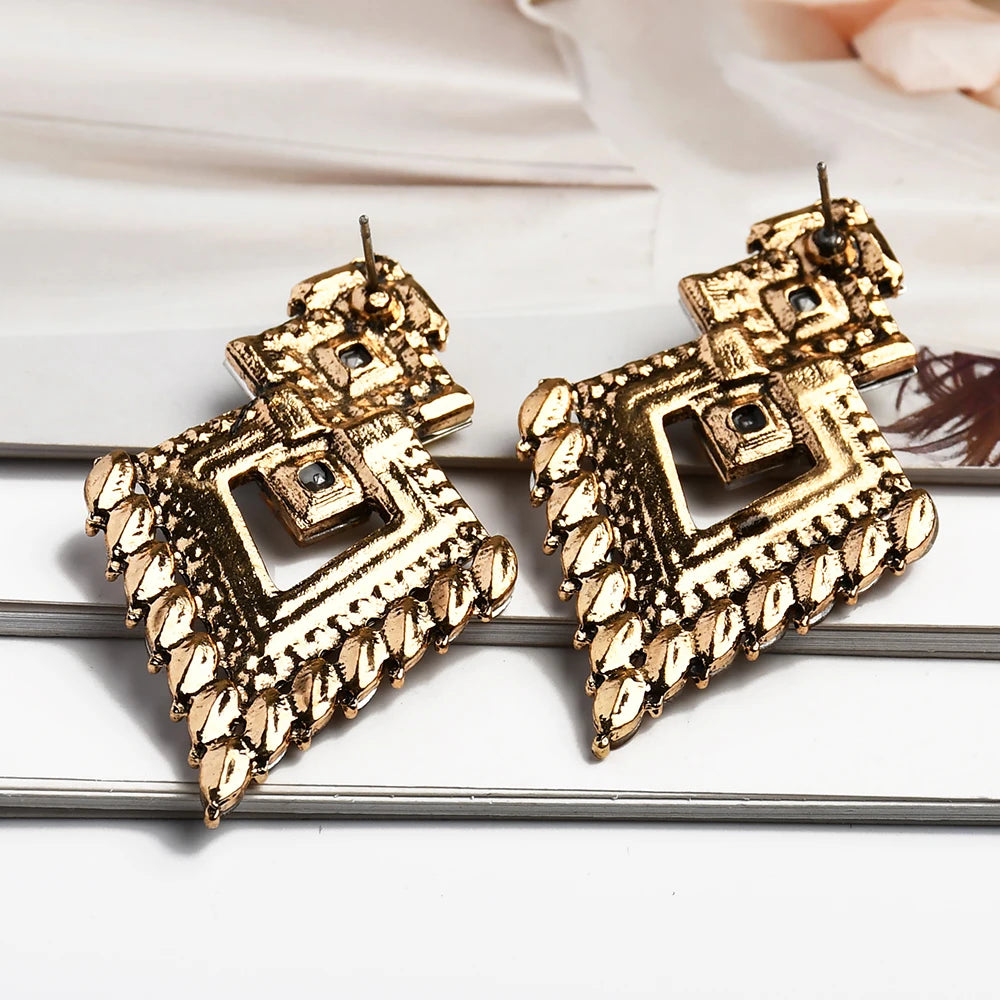 Venezia Crystal Drop Earrings Montipi