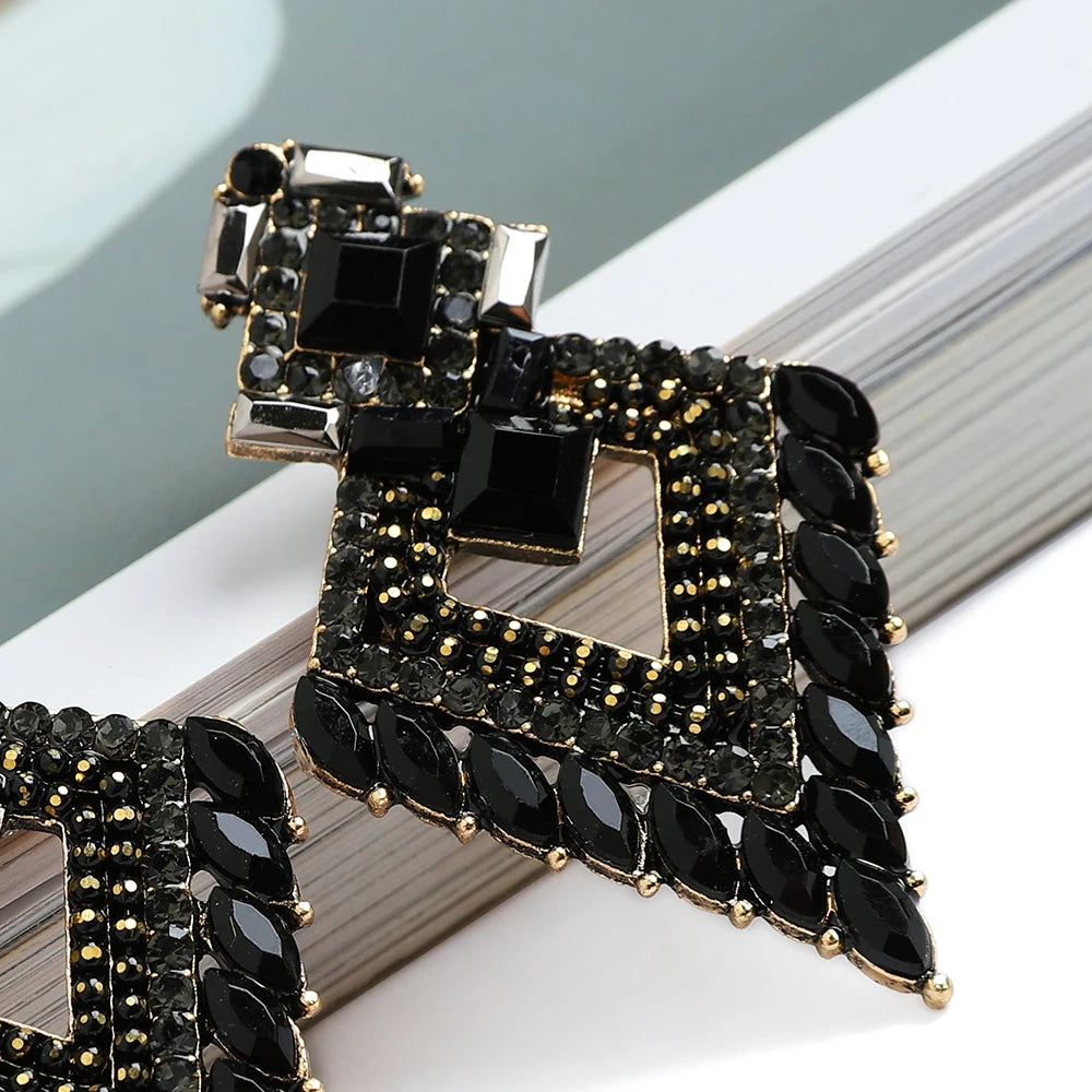 Venezia Crystal Drop Earrings Montipi