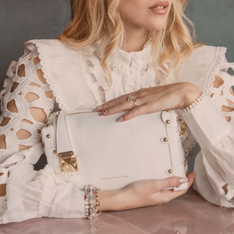 PRALINE Leather Handbag