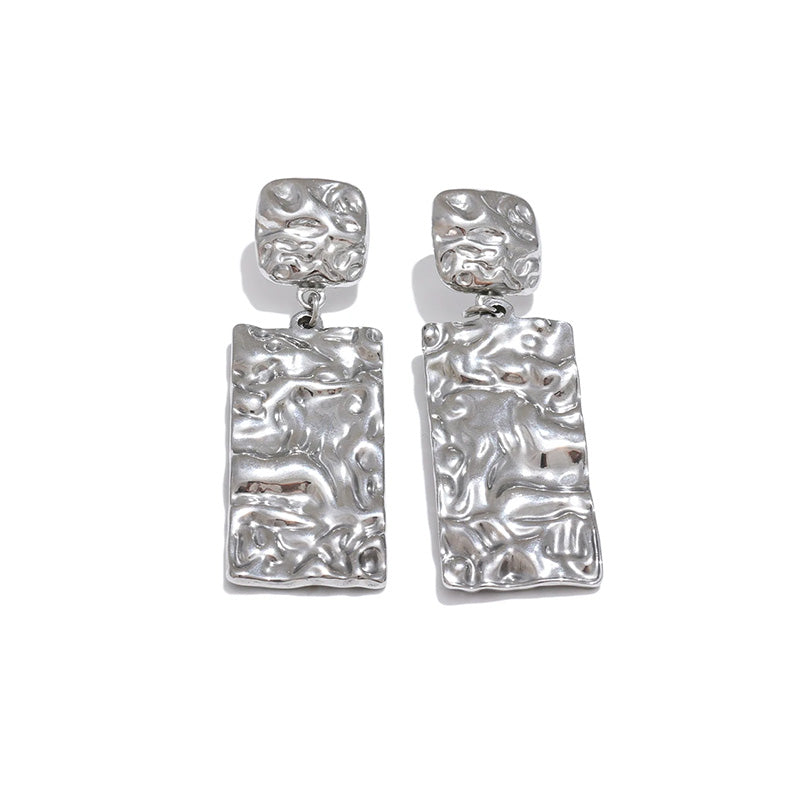 Lustre Gold Sculptural Earrings