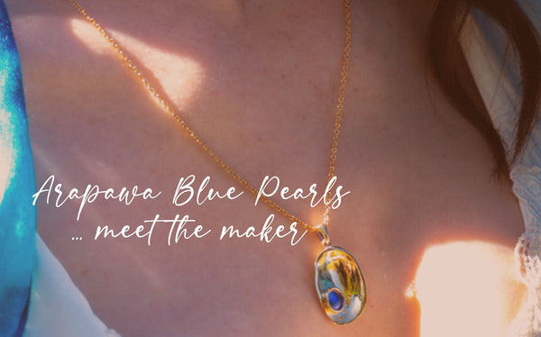 In Conversation with Arapawa Blue Pearls — Ocean Soul Meets Boho Luxe