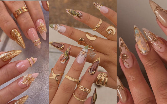 Maximalist Boho Nails