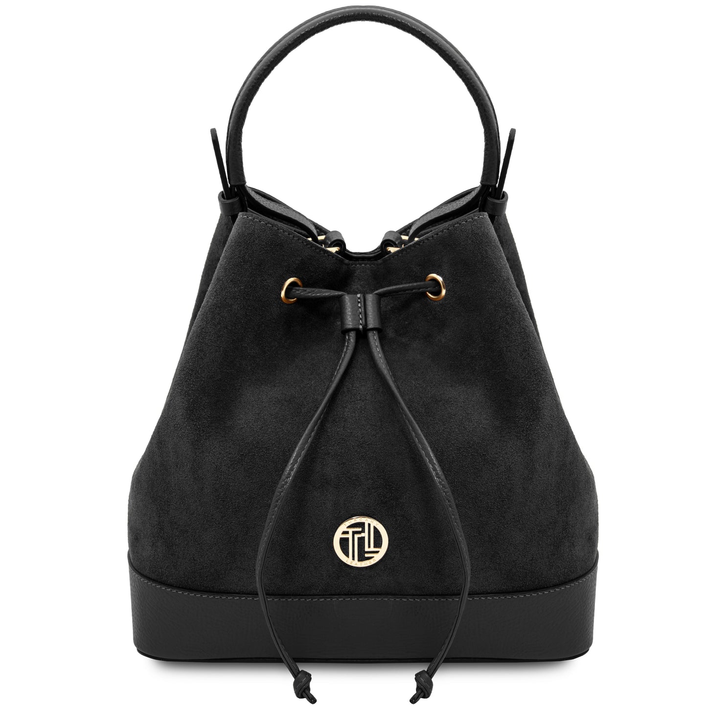 Minerva Leather Bucket Bag
