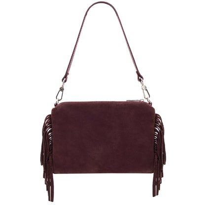 Nomad Suede Fringe Crossbody