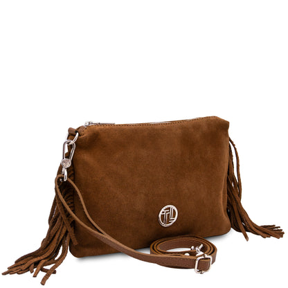Nomad Suede Fringe Crossbody