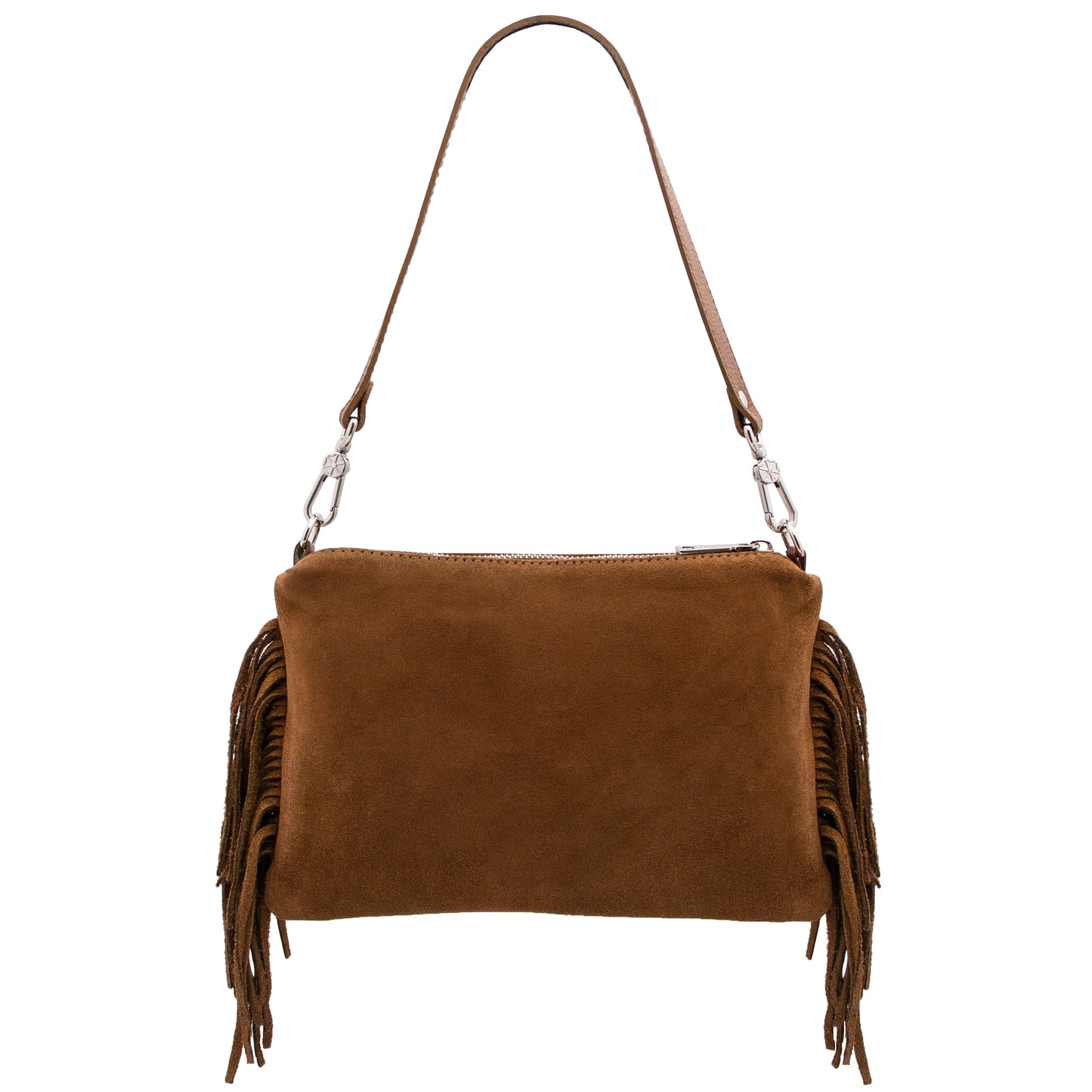 Nomad Suede Fringe Crossbody