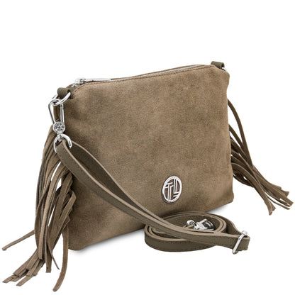 Nomad Suede Fringe Crossbody