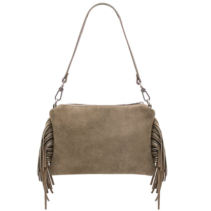 Nomad Suede Fringe Crossbody