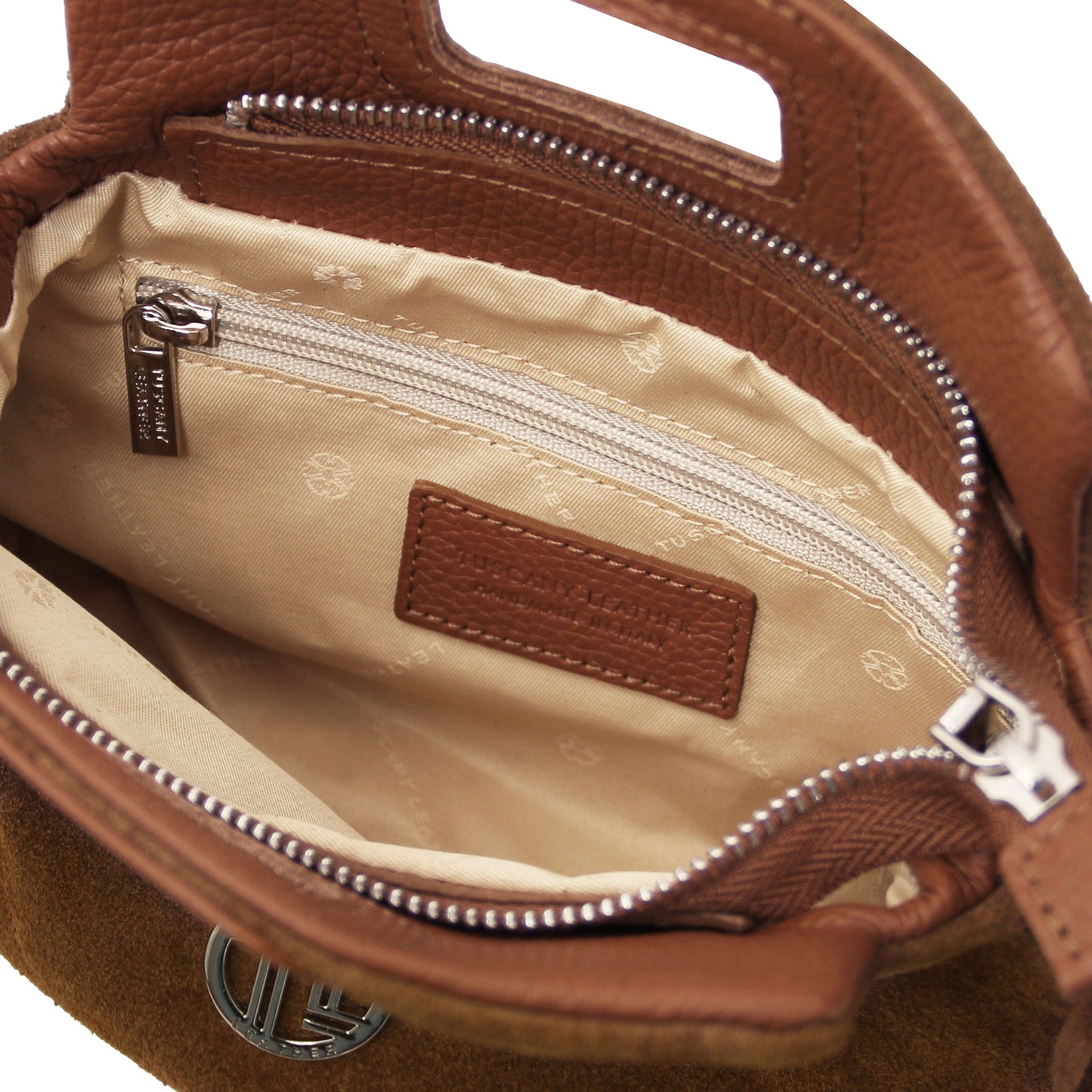 Nomade Suede Leather Fringe Handbag