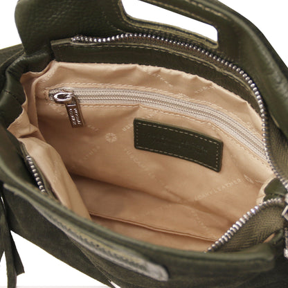 Nomade Suede Leather Fringe Handbag