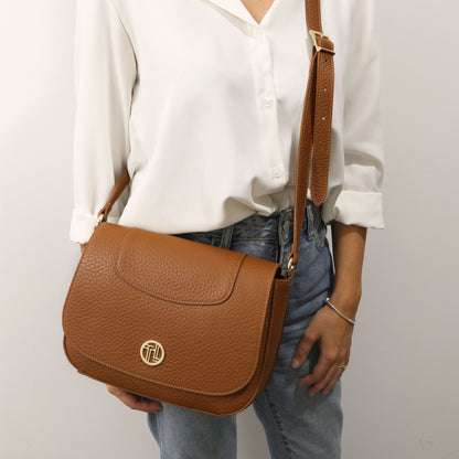 Sella Leather Crossbody Bag