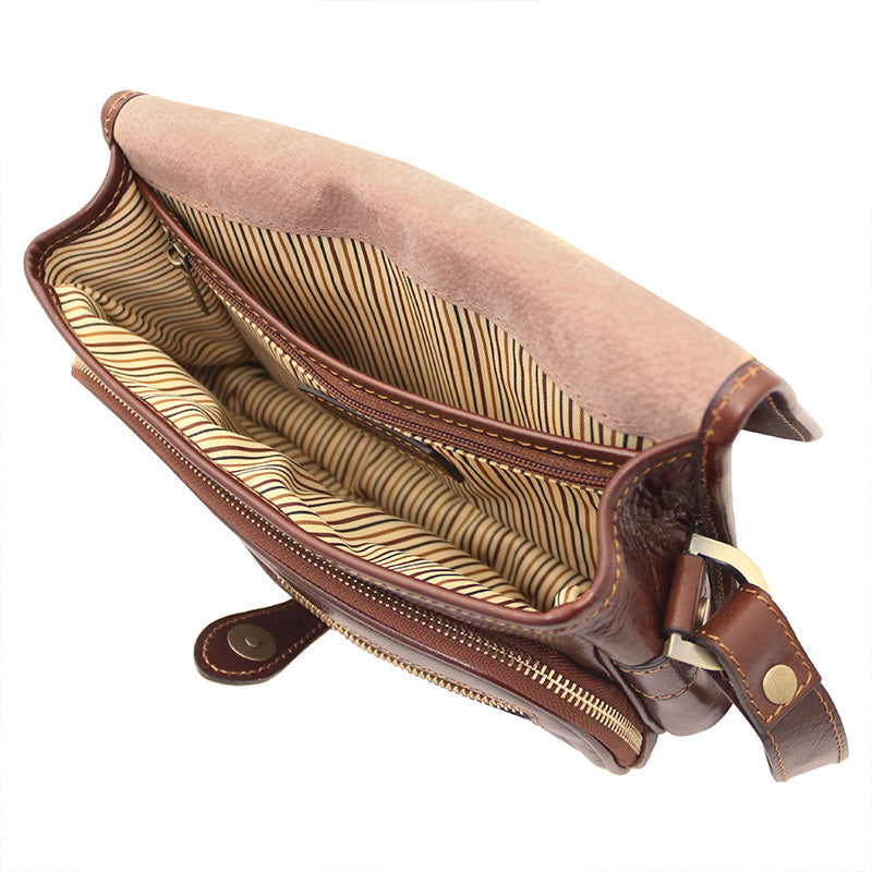 Alessia Boho Leather Crossbody