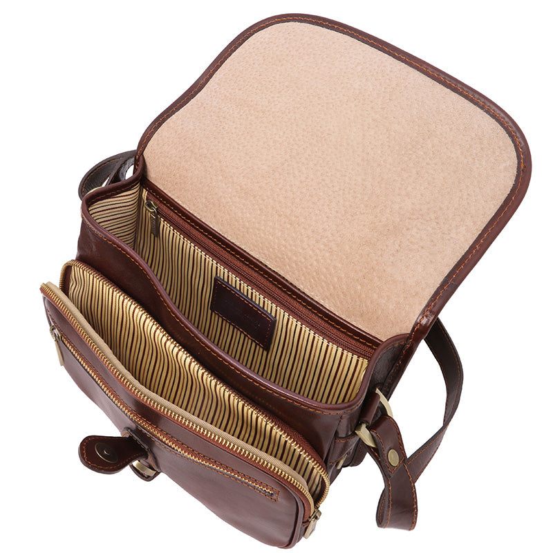 Alessia Boho Leather Crossbody