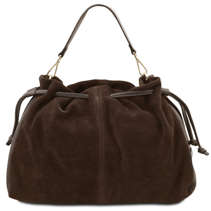 Allure Suede Hobo Bag