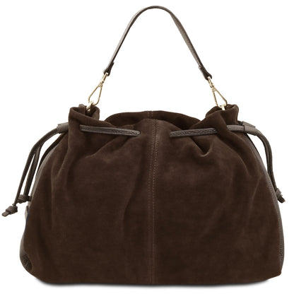 Allure Suede Hobo Bag