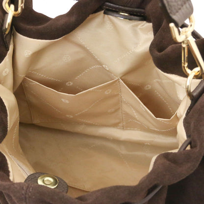 Allure Suede Hobo Bag