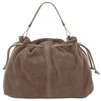 Allure Suede Hobo Bag