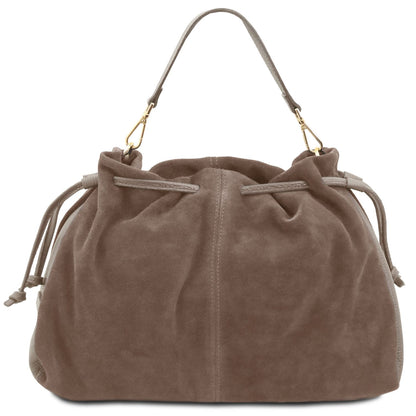 Allure Suede Hobo Bag