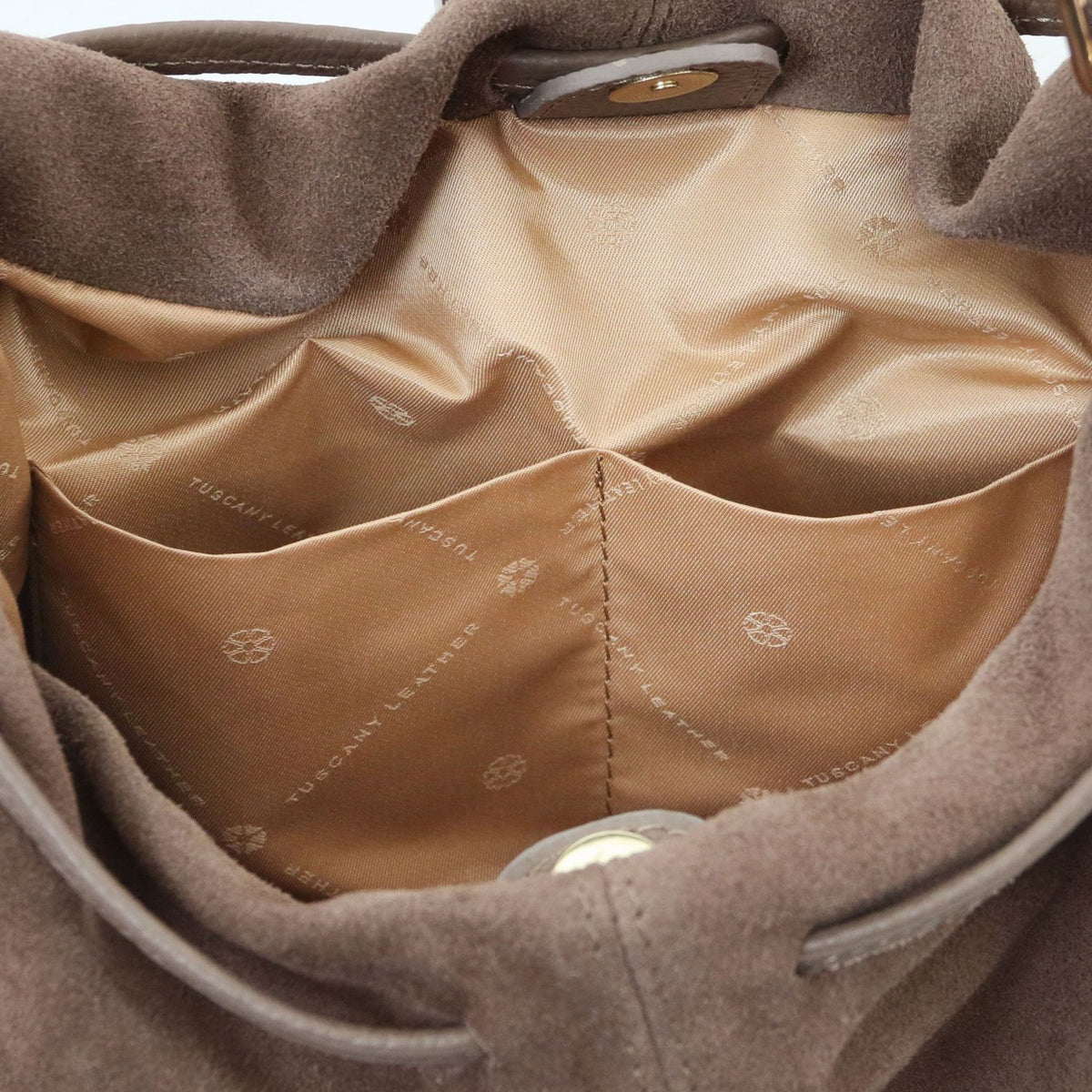 Allure Suede Hobo Bag