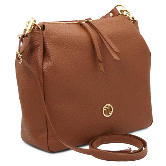 Amy Soft Leather Tote Bag
