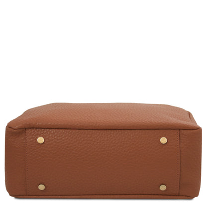 Amy Soft Leather Tote Bag