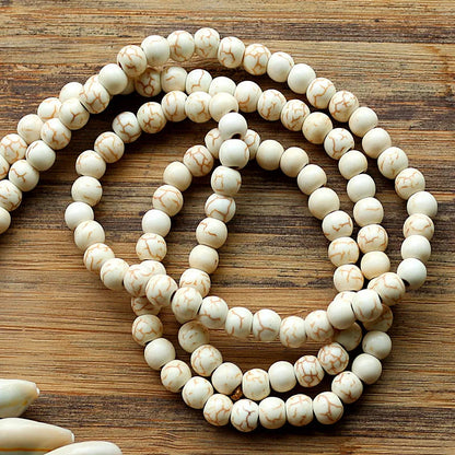 Beach Boho Beaded Cowrie Shell Necklace Montipi