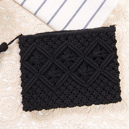 Beach Boho Macrame Clutch Bag Montipi