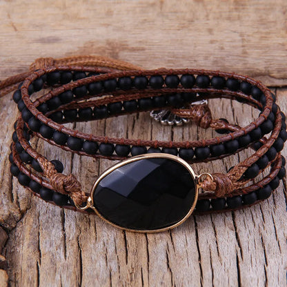 Beach Boho Stone Beaded Bracelet Montipi