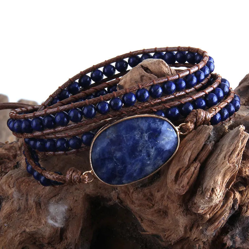 Beach Boho Stone Beaded Bracelet Montipi