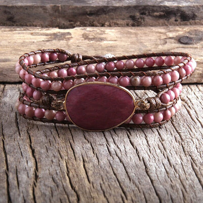 Beach Boho Stone Beaded Bracelet Montipi