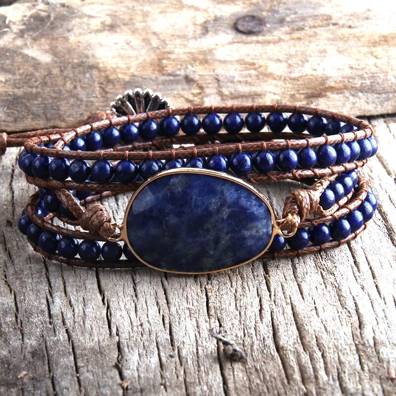 Beach Boho Stone Beaded Bracelet Montipi