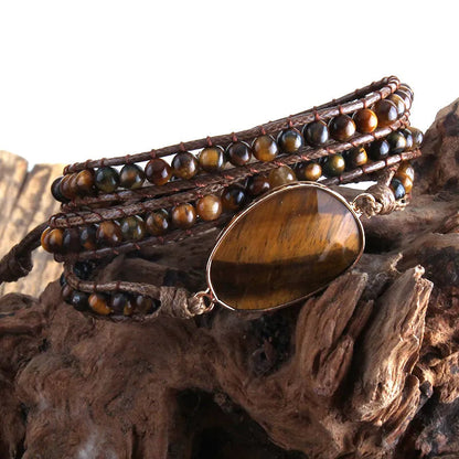 Beach Boho Stone Beaded Bracelet Montipi